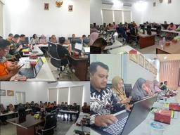 Sosialisasi Zakat dan Rapat Bulanan BPS Kabupaten Kampar