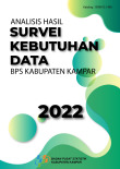 Analisis Hasil Survei Kebutuhan Data BPS Kabupaten Kampar 2022